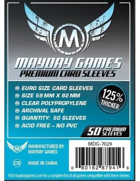 FUNDAS MAYDAY EUROGAME 59x92 PREMIUM