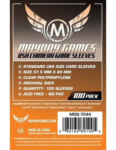 FUNDAS MAYDAY QUIMERA 57.5x89 MM