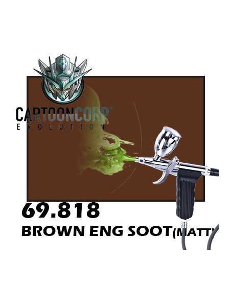 69818 - BROWN ENG SOOT (GLOSS) - MECHA COLOR