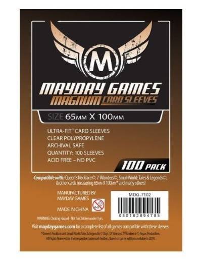 MAYDAY GAMES FUNDAS MAGNUM 65x100 MM