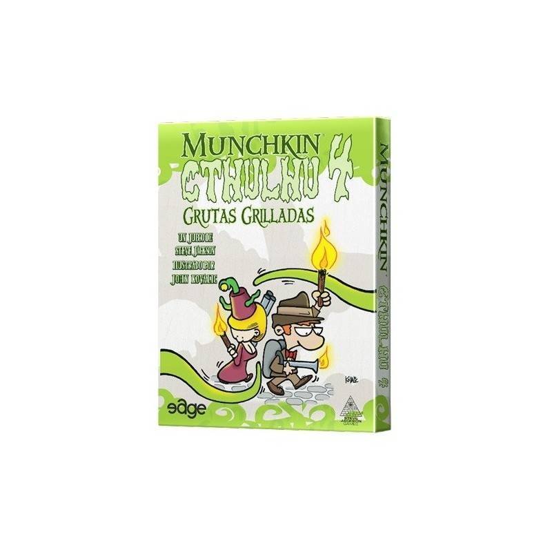 MUNCHKIN CTHULHU 4 - GRUTAS GRILLADAS MUNCHKIN CTHULHU 4 - GRUTAS GRILLADAS