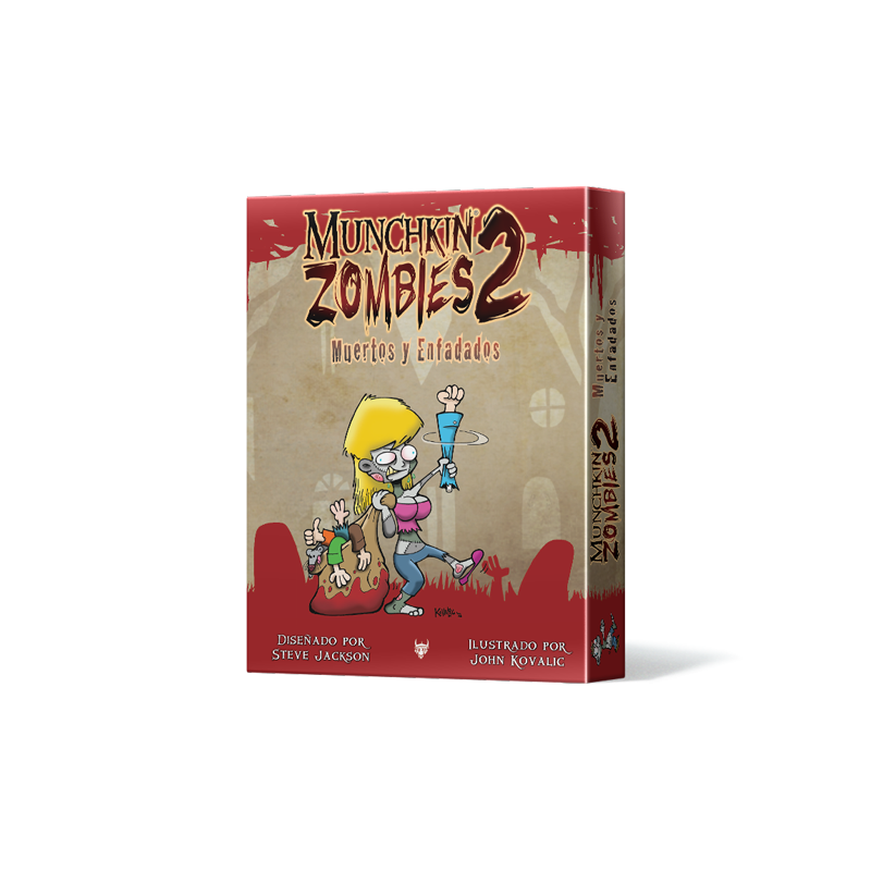 MUNCHKIN ZOMBIES 2: MUERTOS Y ENFADADOS MUNCHKIN ZOMBIES 2: MUERTOS Y ENFADADOS