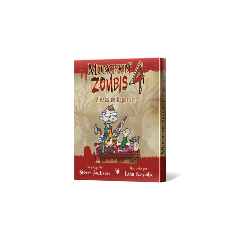 MUNCHKIN ZOMBIES 4: PIEZAS DE REPUESTO MUNCHKIN ZOMBIES 4: PIEZAS DE REPUESTO