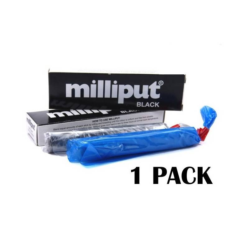 Milliput  Masilla Black