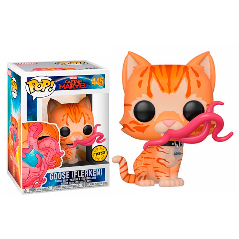totalmente Nuevo En Caja Funko-Pop Marvel cm-Ganso el gato flerken 