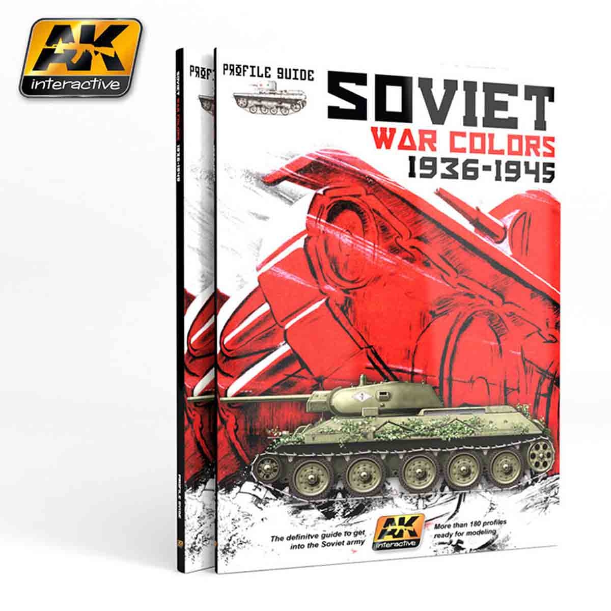 AK-Interactive 270 Soviet War Colors 1936-1945 Profile Guide (English)
