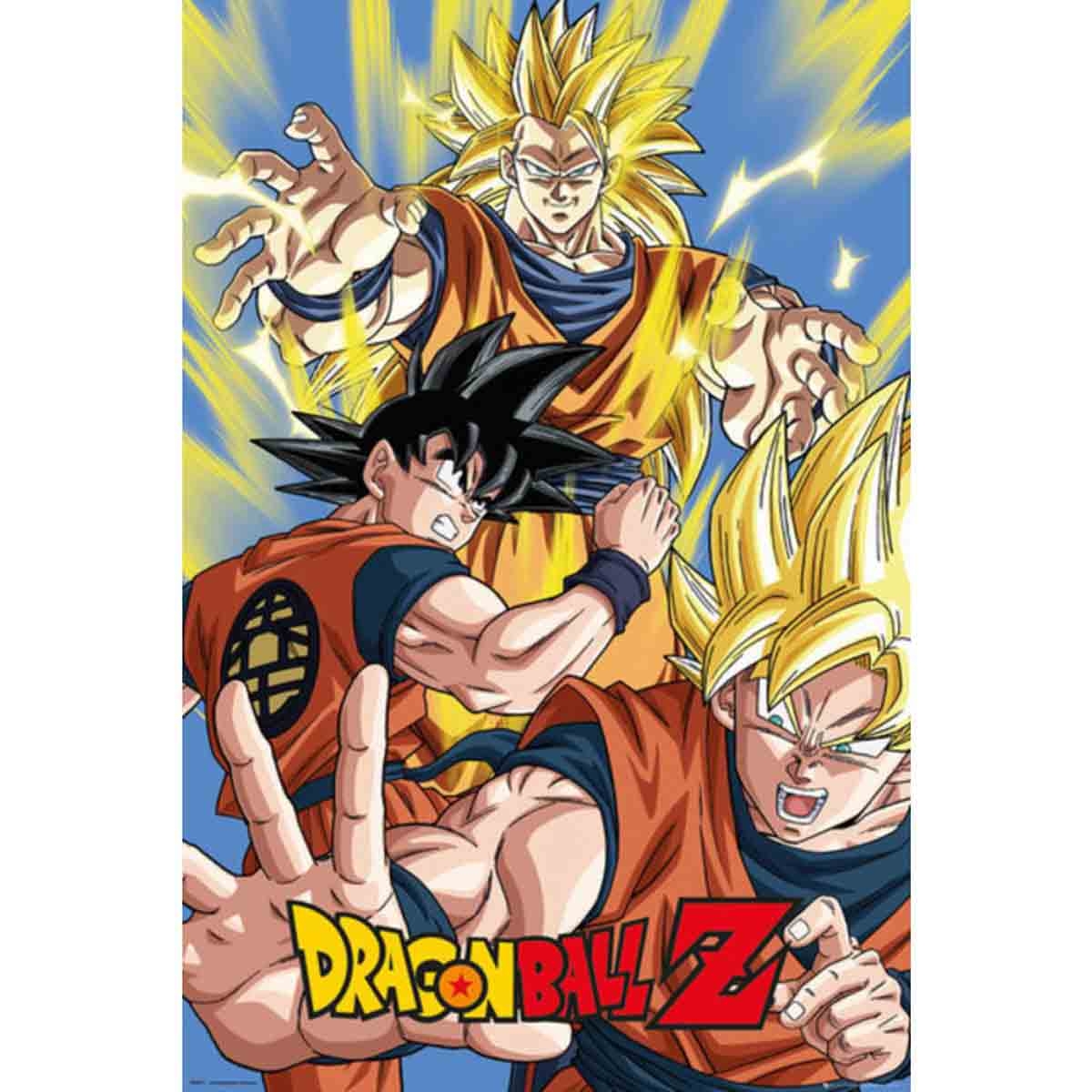 Goku Dragon Ball Z Póster 01