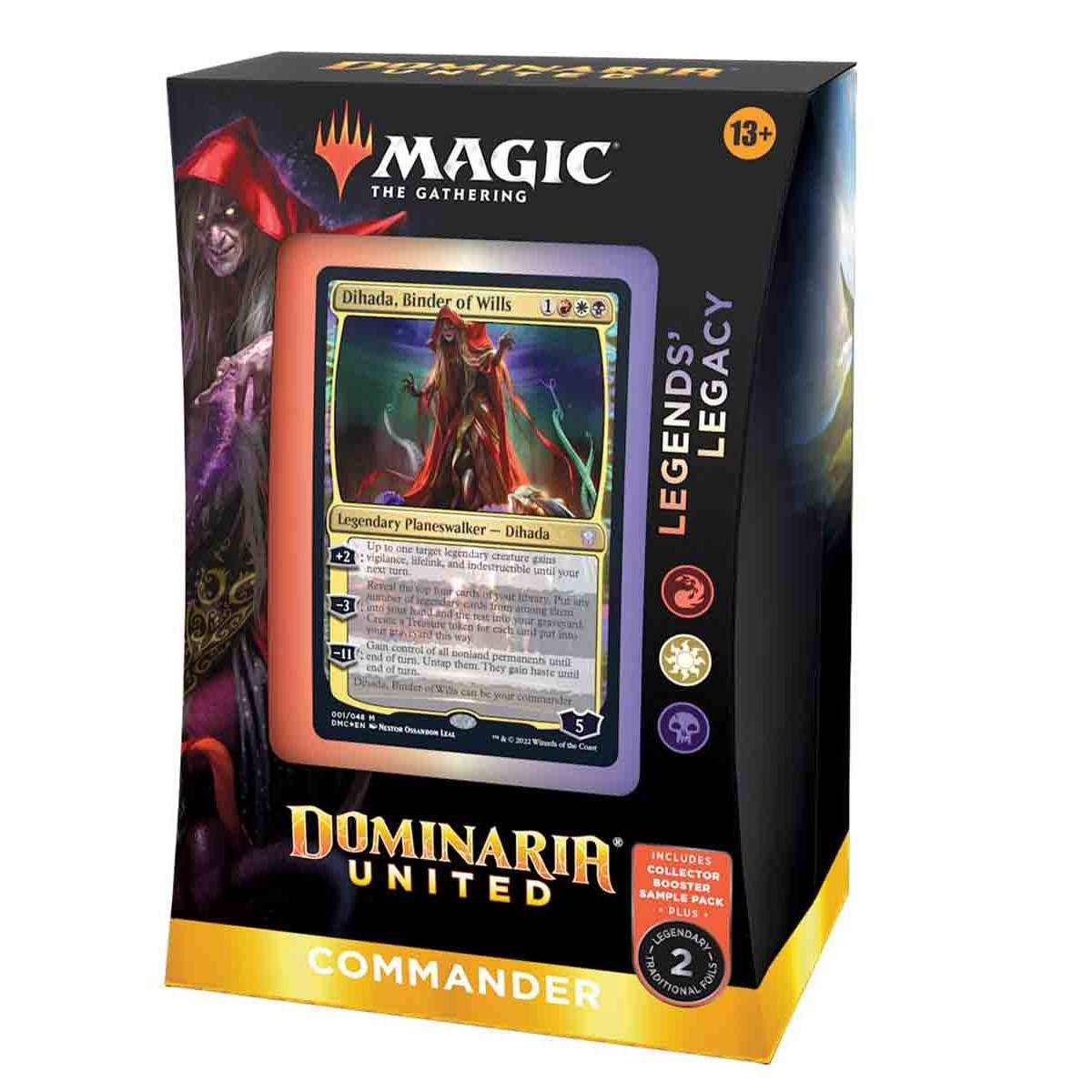 Commander Deck Legends Legacy Dominaria United Magic the Gathering