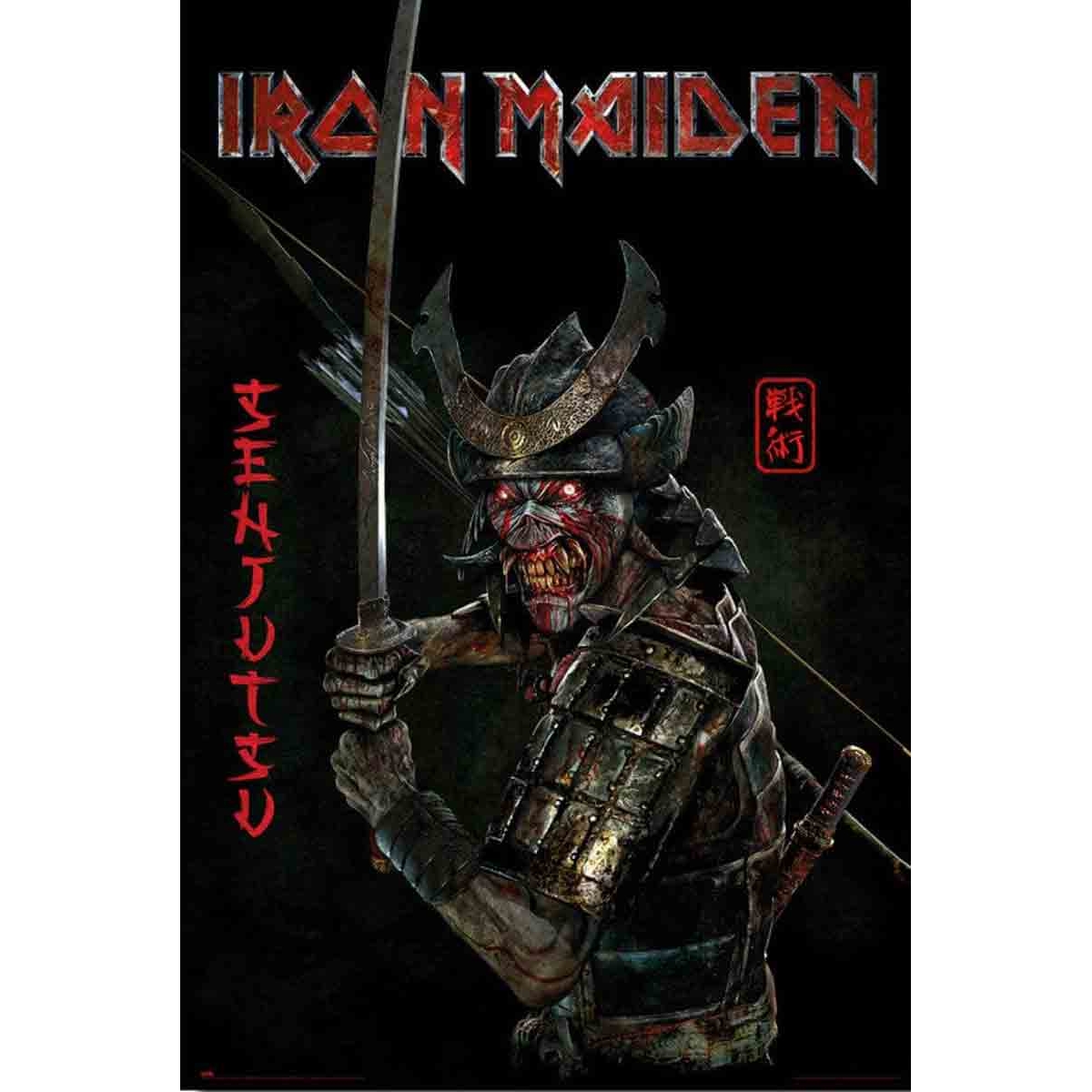 Iron Maiden Senjutsu Póster 16