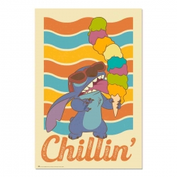 Stitch Chillin Póster 08...