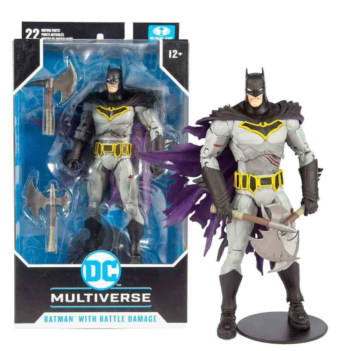 Batman with Battle Damage Dark Nights Metal DC Multiverse