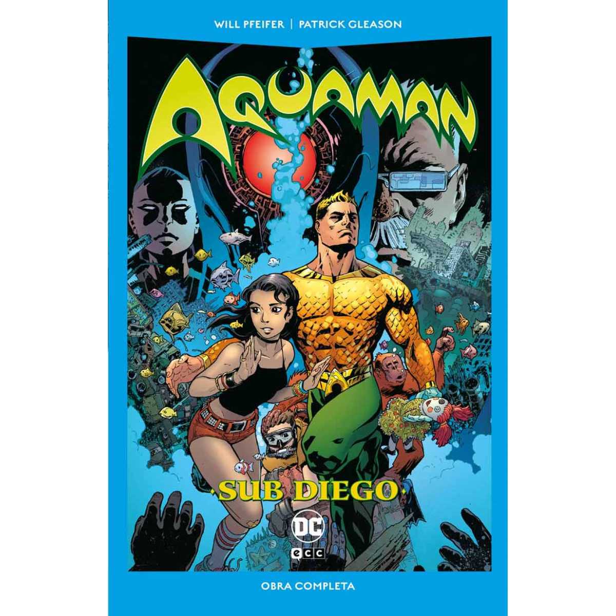 Aquaman Sub Diego DC Pocket