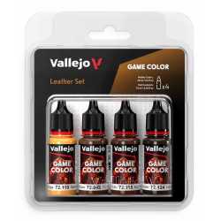Vallejo Leather Set 18 ml -...