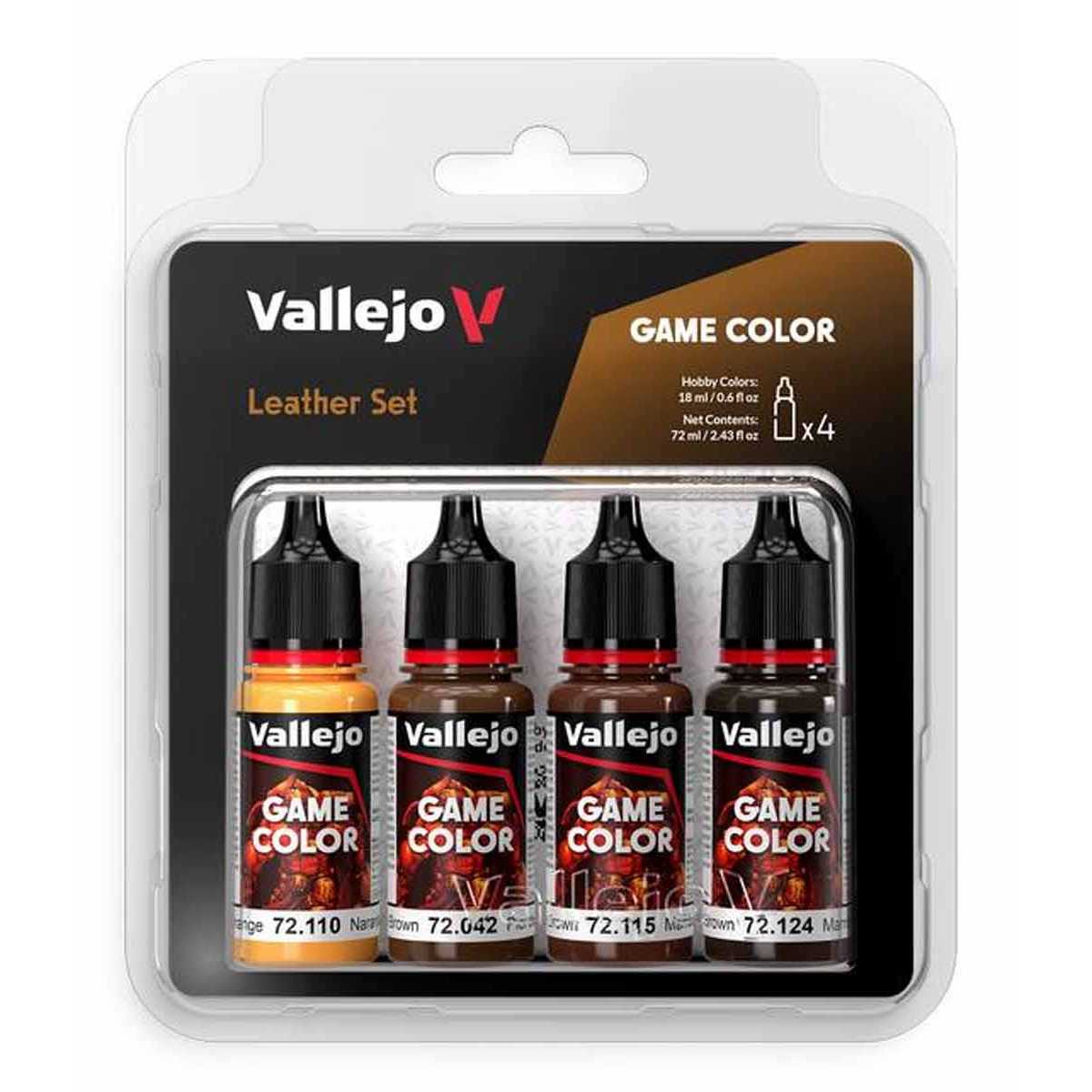 Vallejo Leather Set 18 ml -...