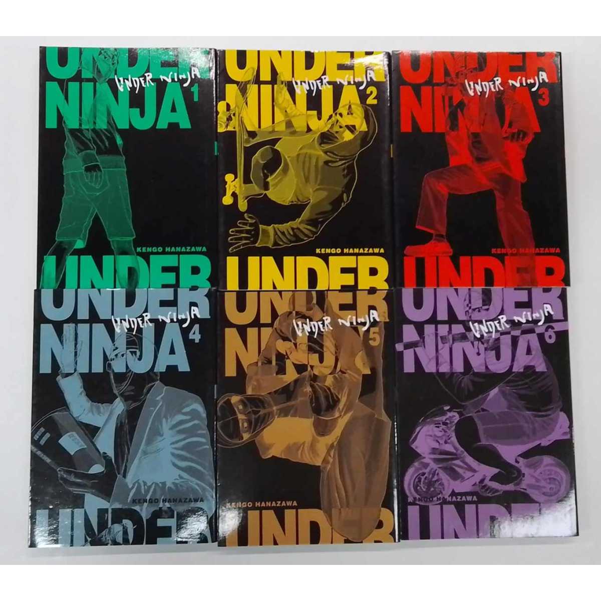 Pack Under Ninja 01 al 06...