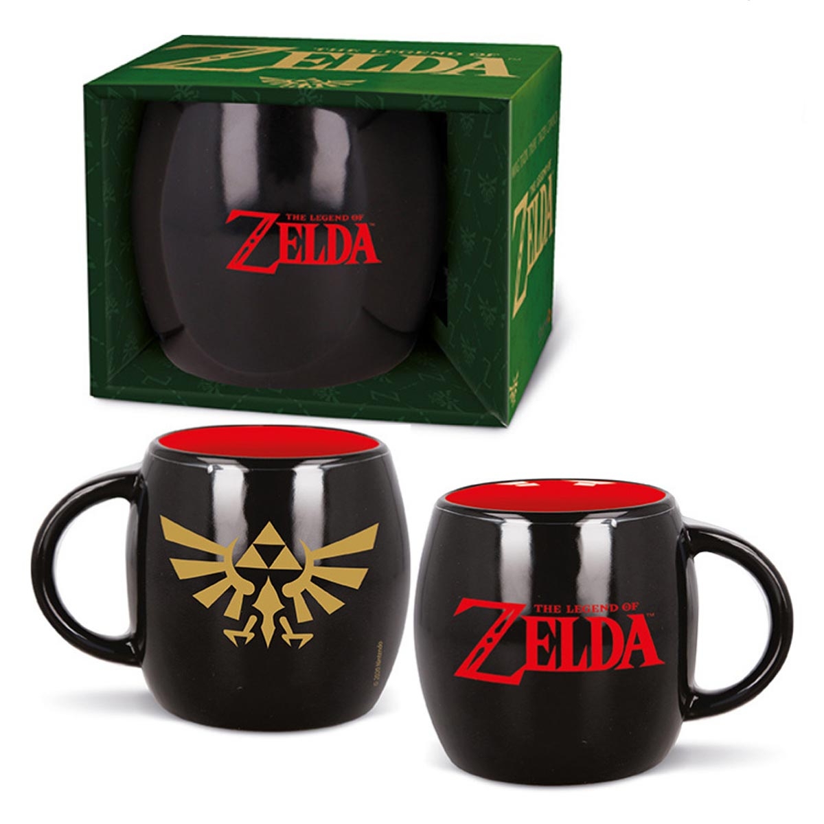 Taza Logo y Escudo Zelda