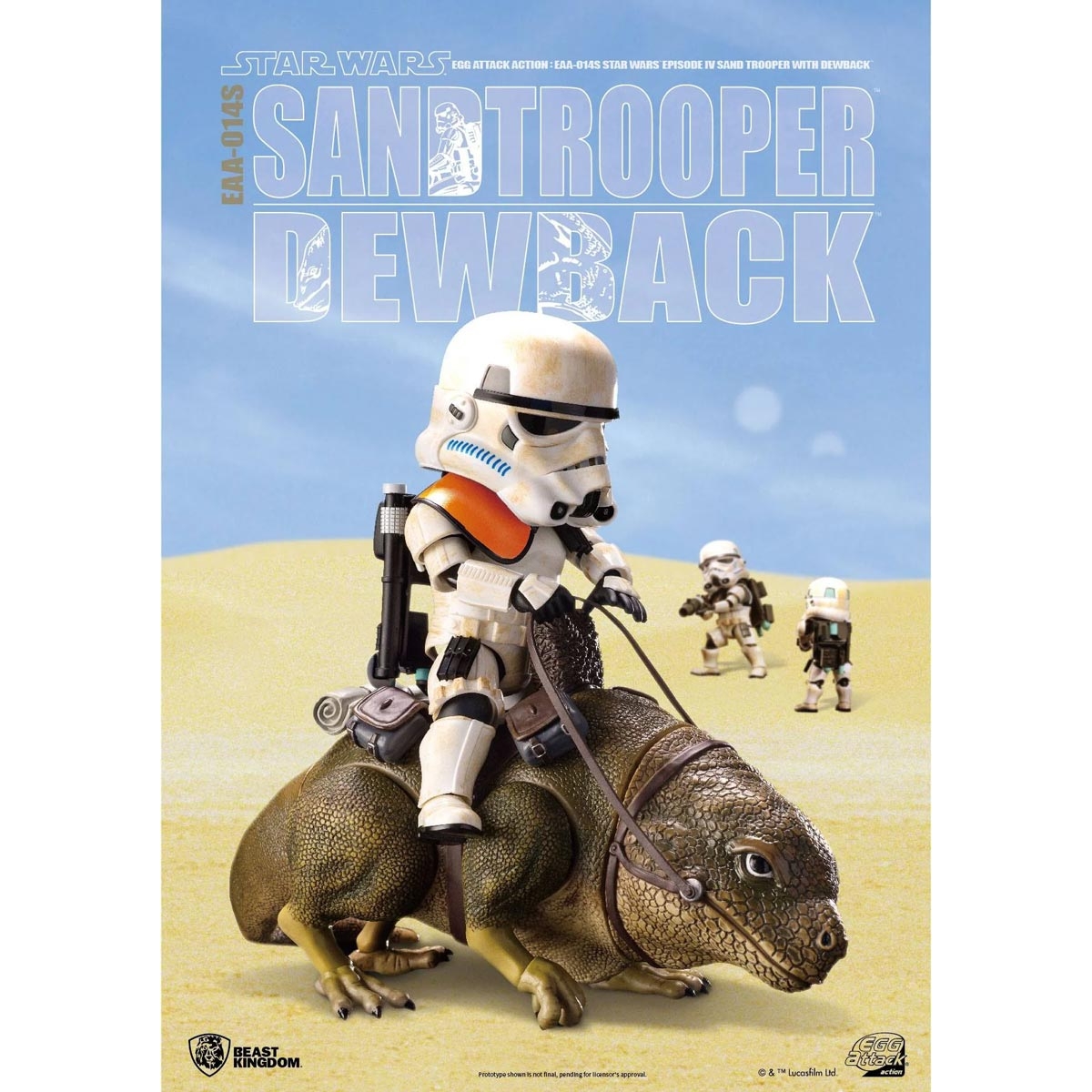 Dewback with Sandtrooper...