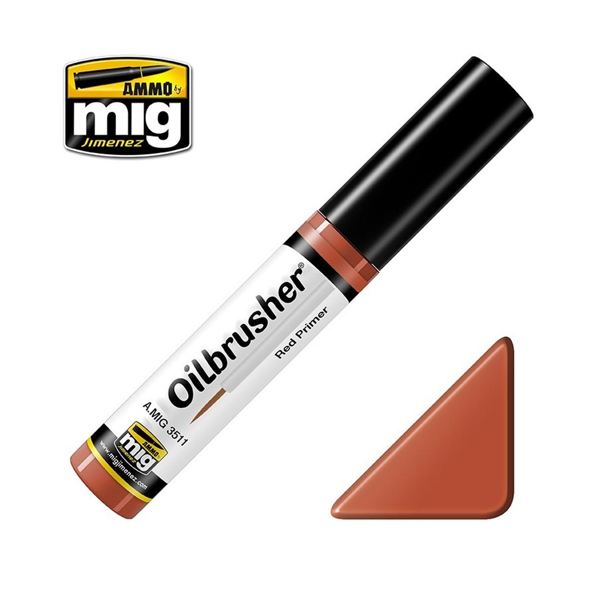 3511 Red Primer Oilbrusher...