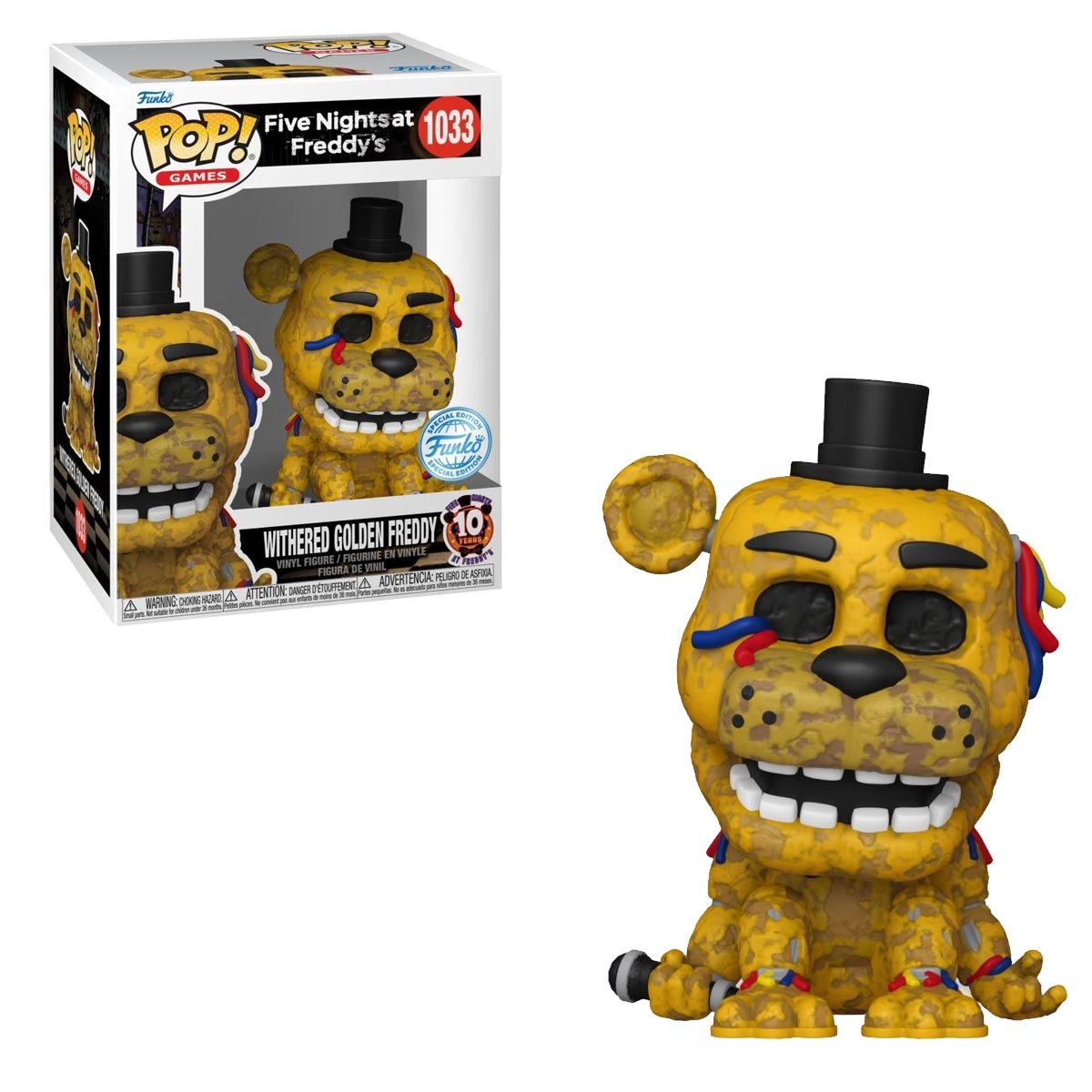 Funko Pop Withered Golden...