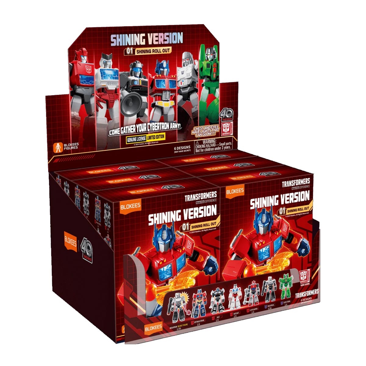 Transformers Caja Shining...