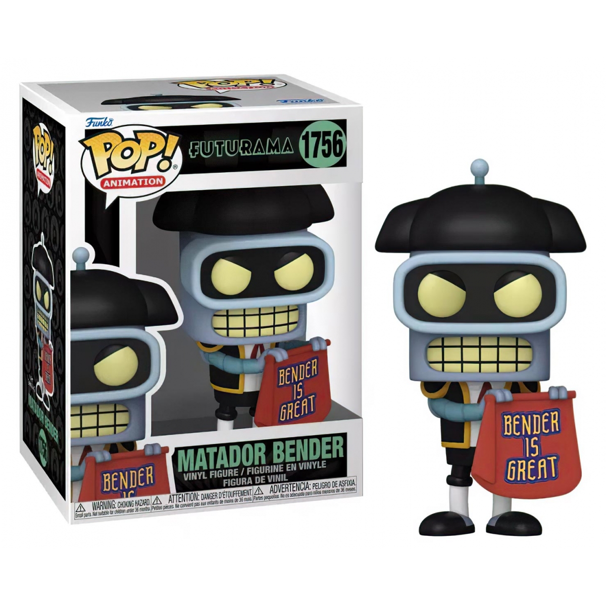 Funko Pop Matador Bender...