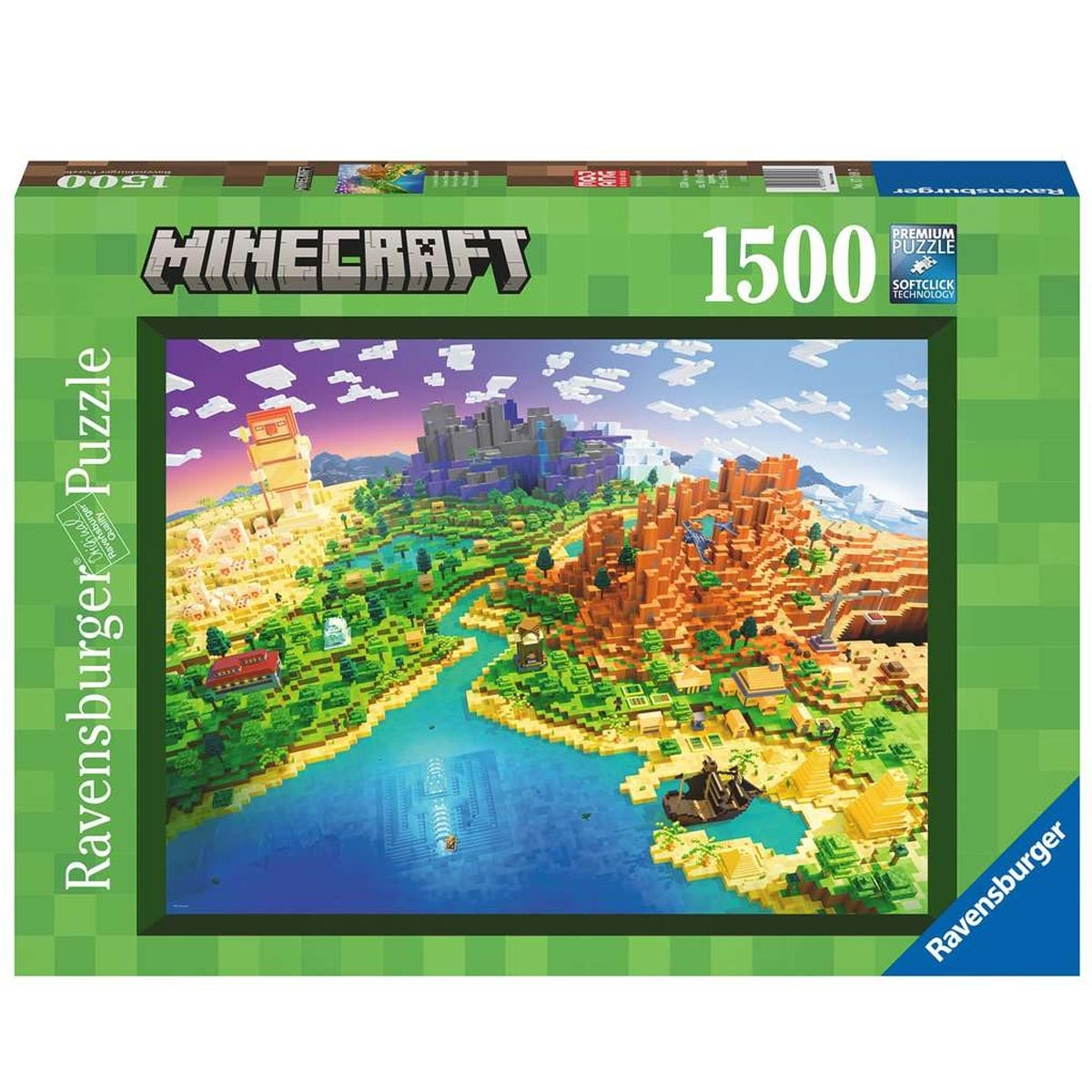 Puzzle Minecraft 1500 Piezas