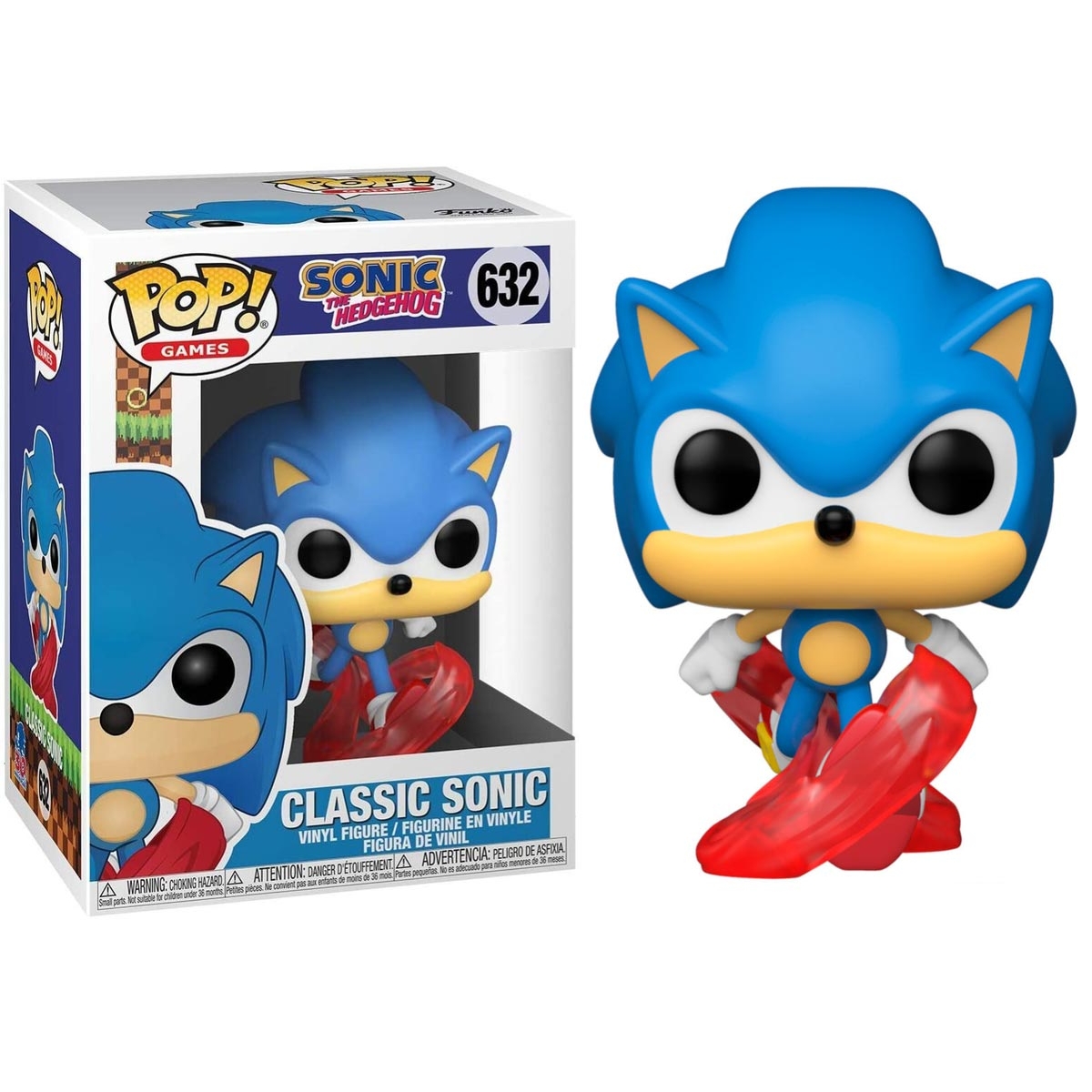 Funko Pop Classic Sonic 632...