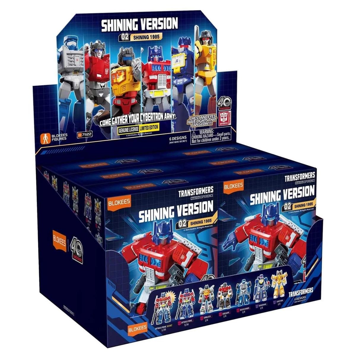 Transformers Caja Shining...