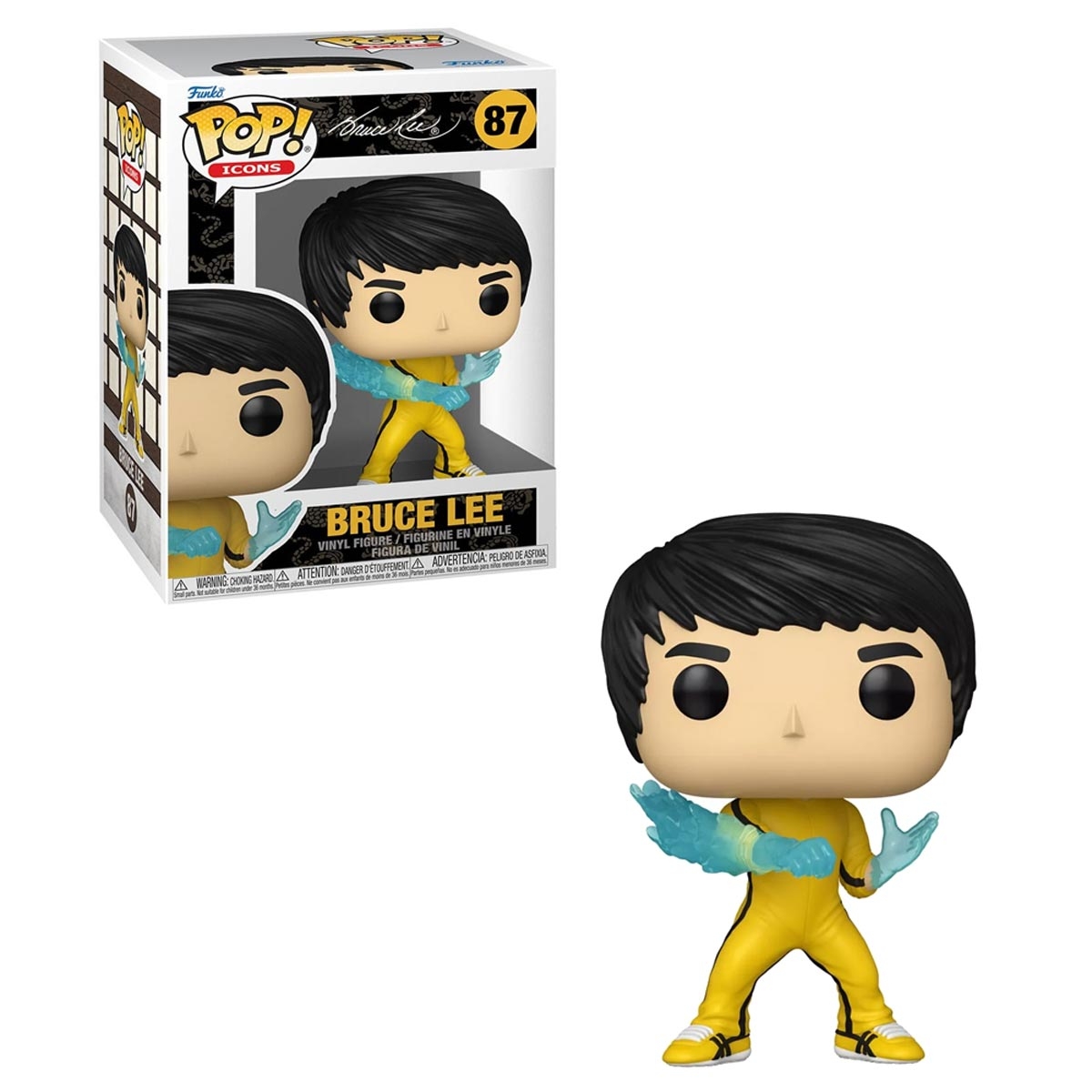 Funko Pop Bruce Lee 87 Icons