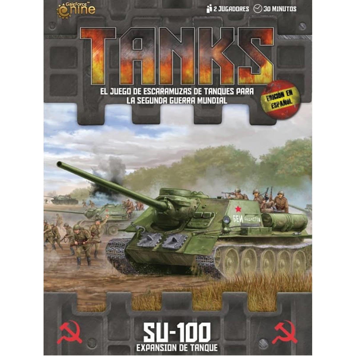 SU 100 Tanks Gale Force...