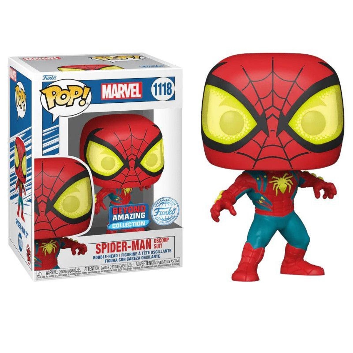 Funko Pop Spiderman Oscorp...
