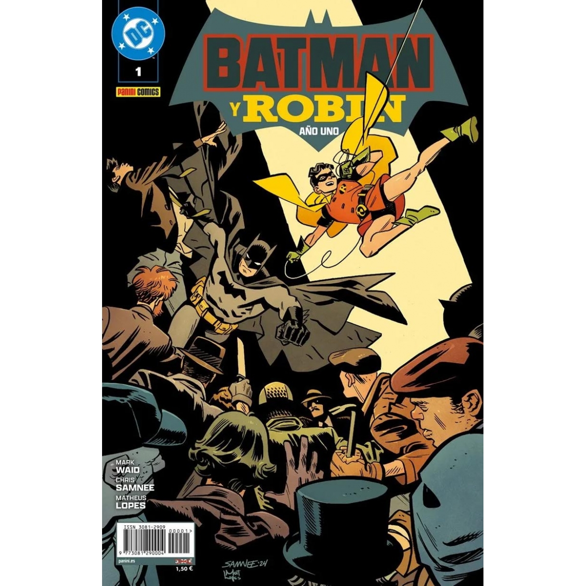 Batman y Robin Año Uno 1