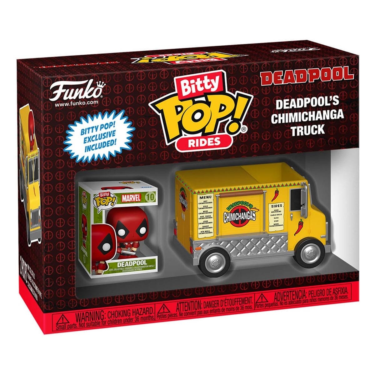 Bitty Pop Rides Deadpool's...