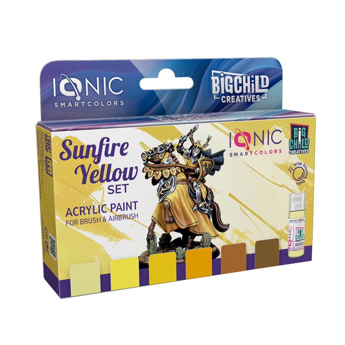 Sunfire Yellow Set Acrylic...