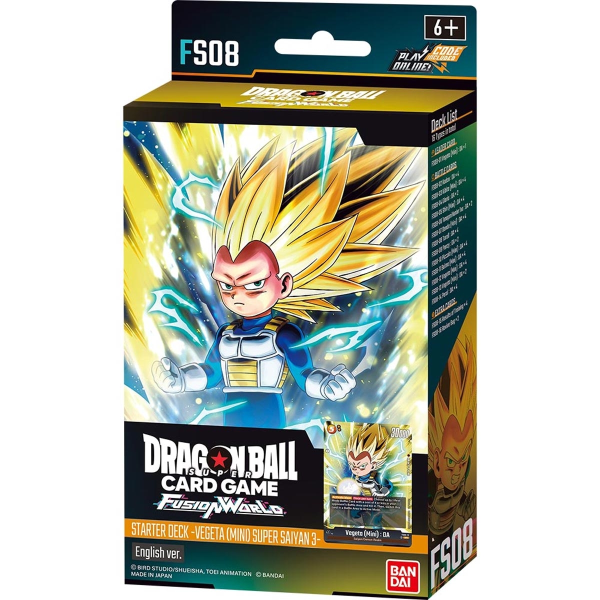 Vegeta Mini Super Saiyan 3...