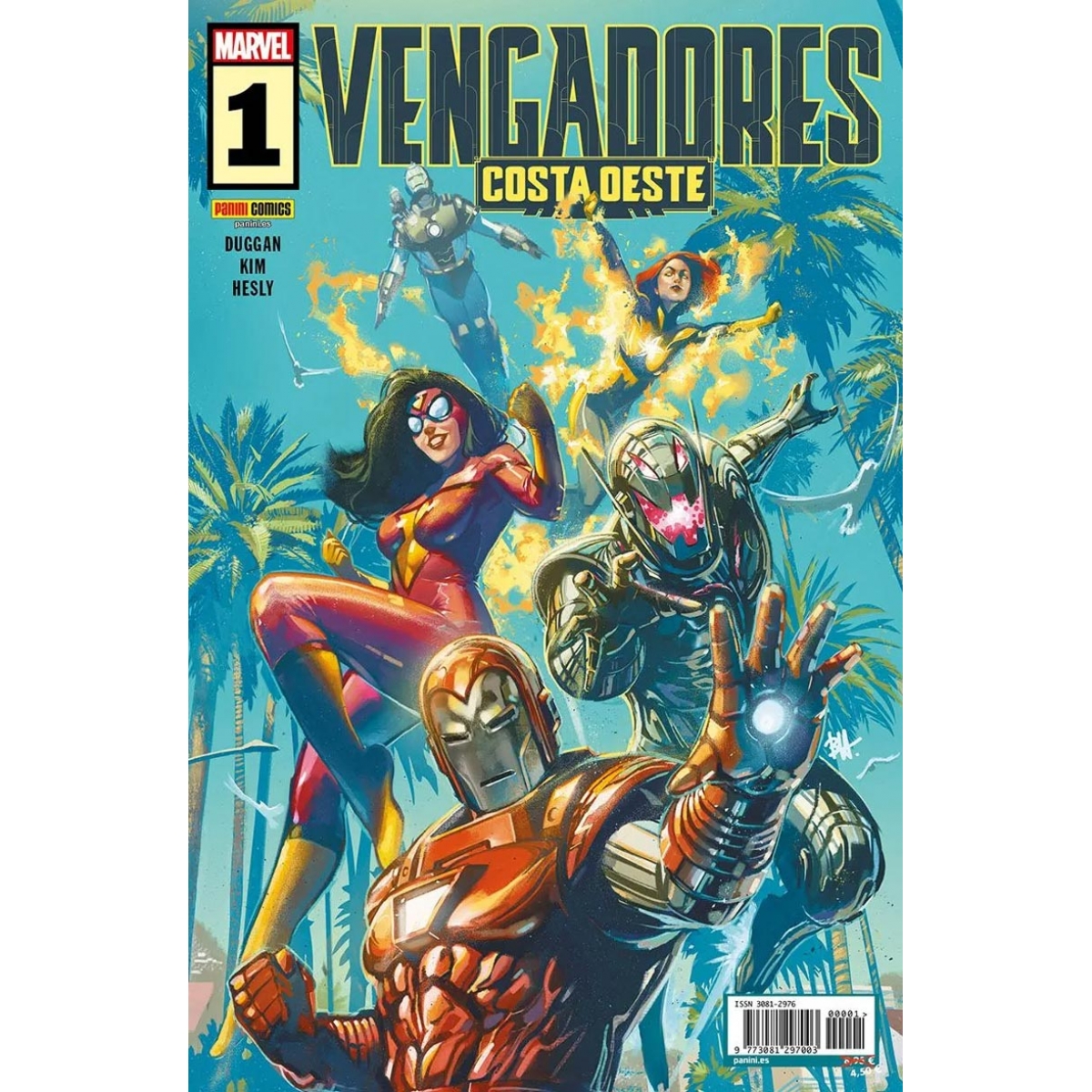 Los Vengadores Costa Oeste 01