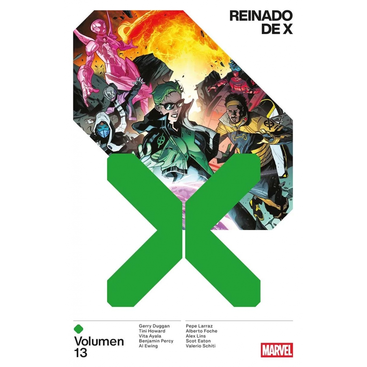Reinado de X 13 Marvel...