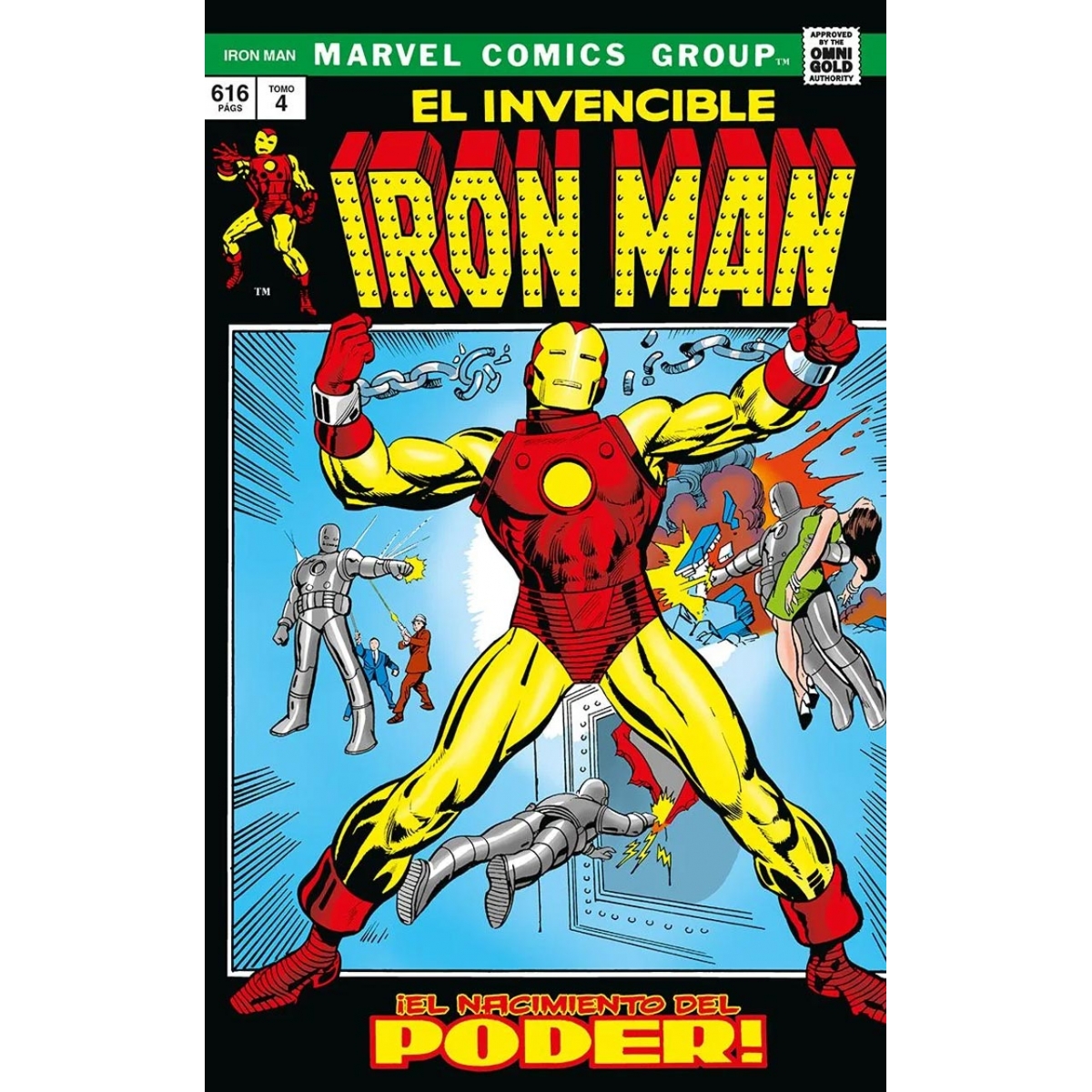 Iron Man 04 Marvel Gold