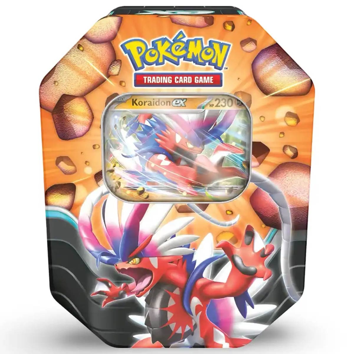 Koraidon EX Metal Tin...