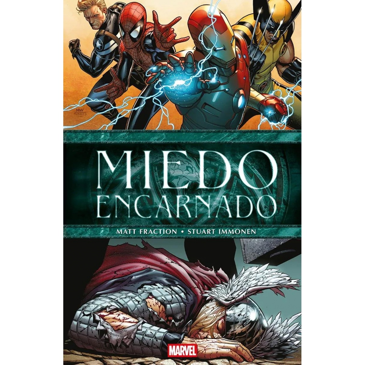 Miedo encarnado Marvel...