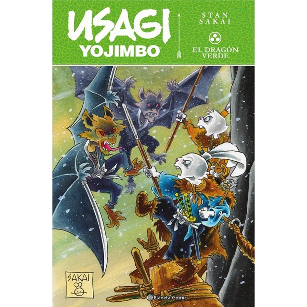 Usagi Jojimbo El Dragon Verde