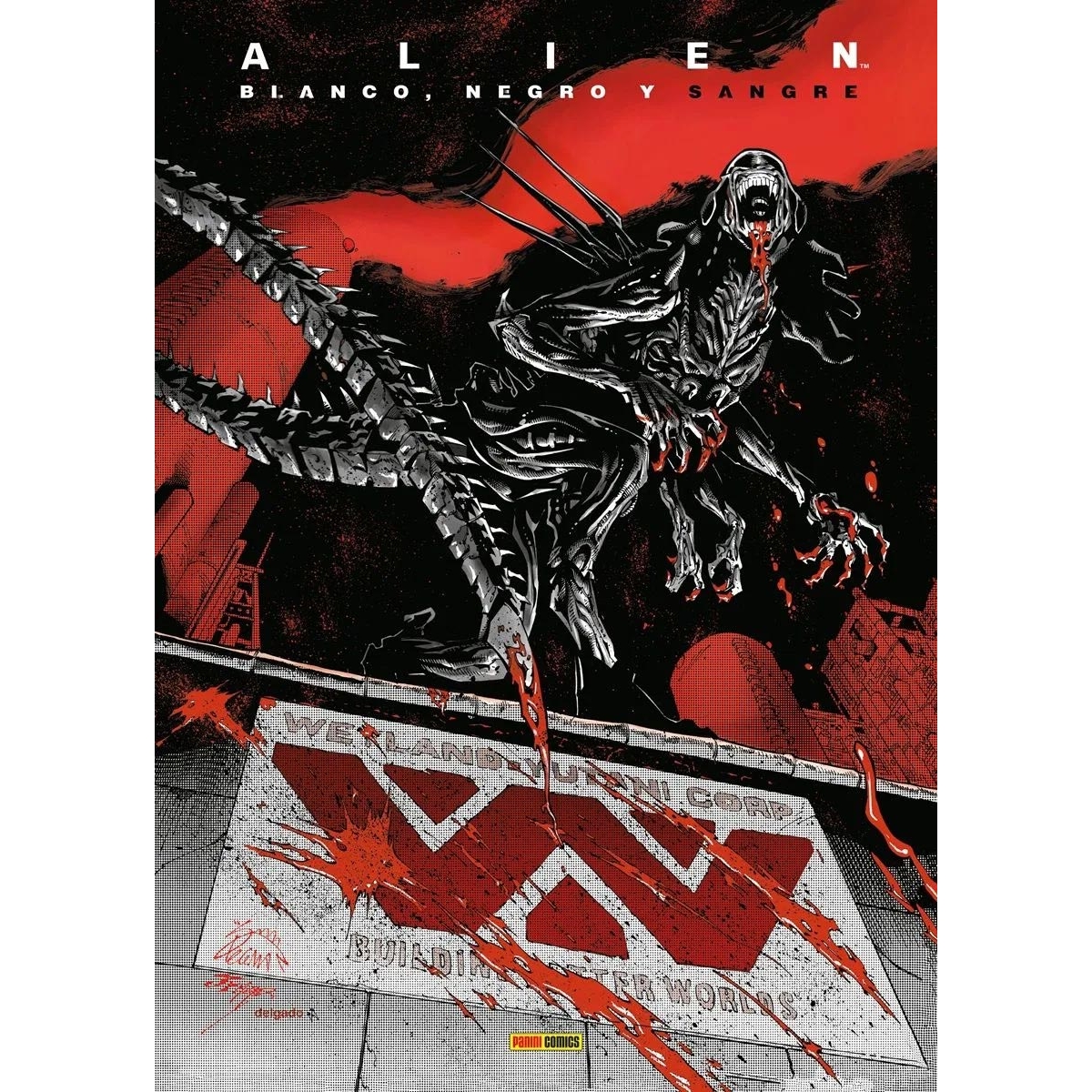 Alien Blanco, Negro y Sangre