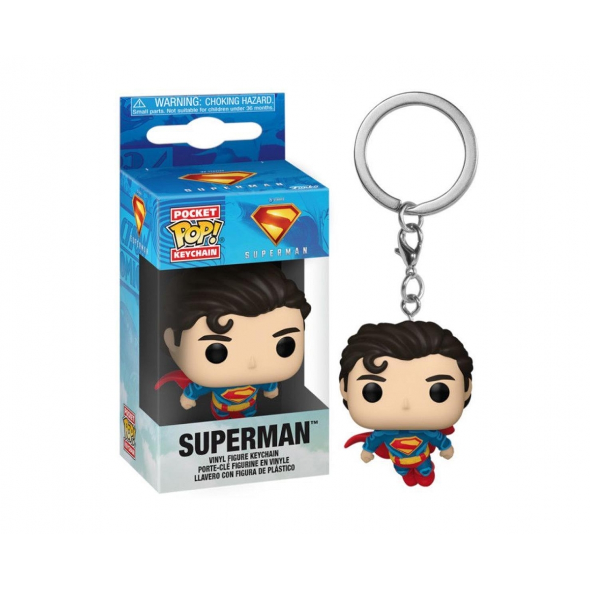 Pocket Pop Keychain Superman