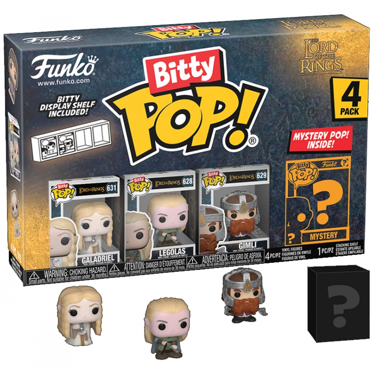 Bitty Pop 4 Pack Lord Of...