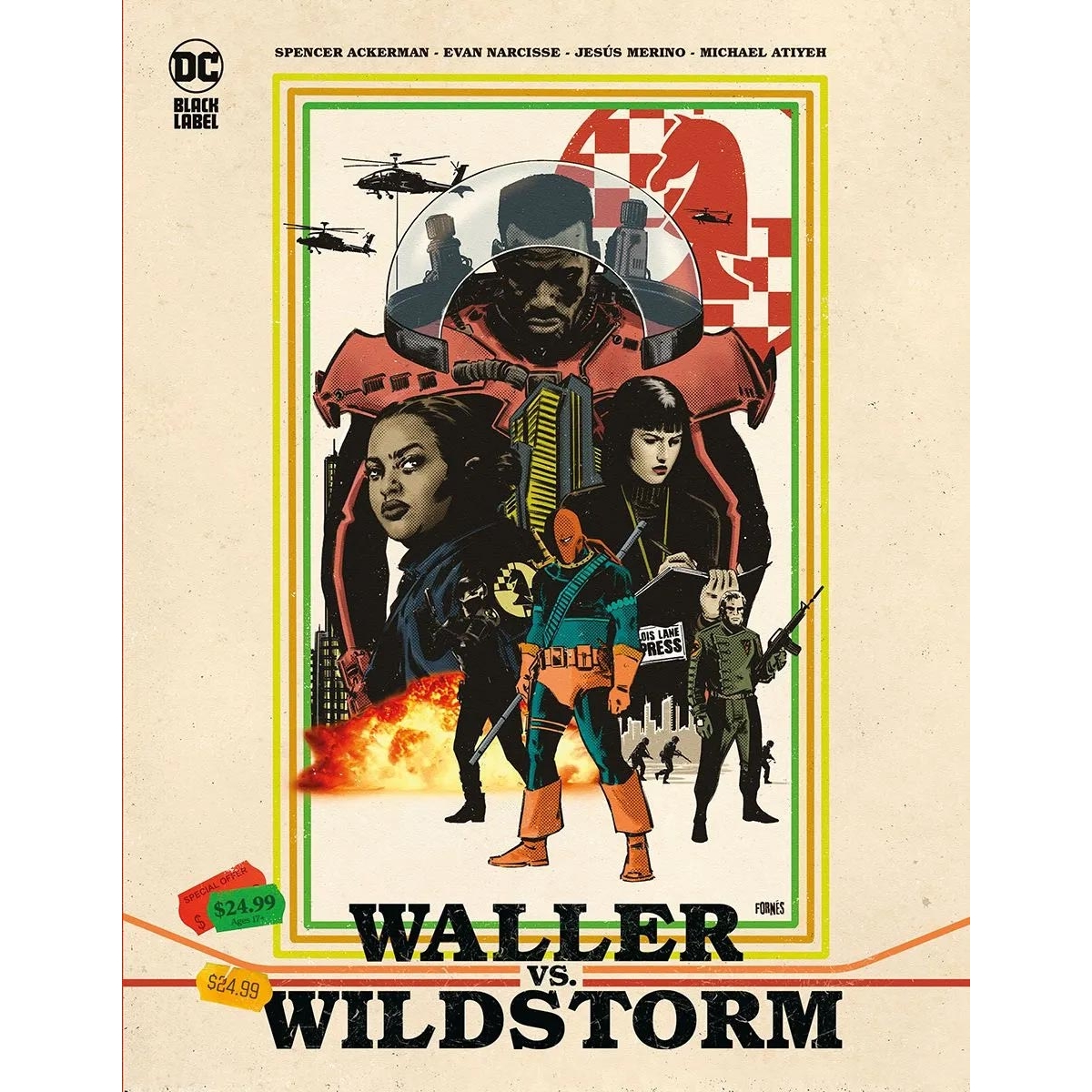 Waller Vs Wildstorm DC...