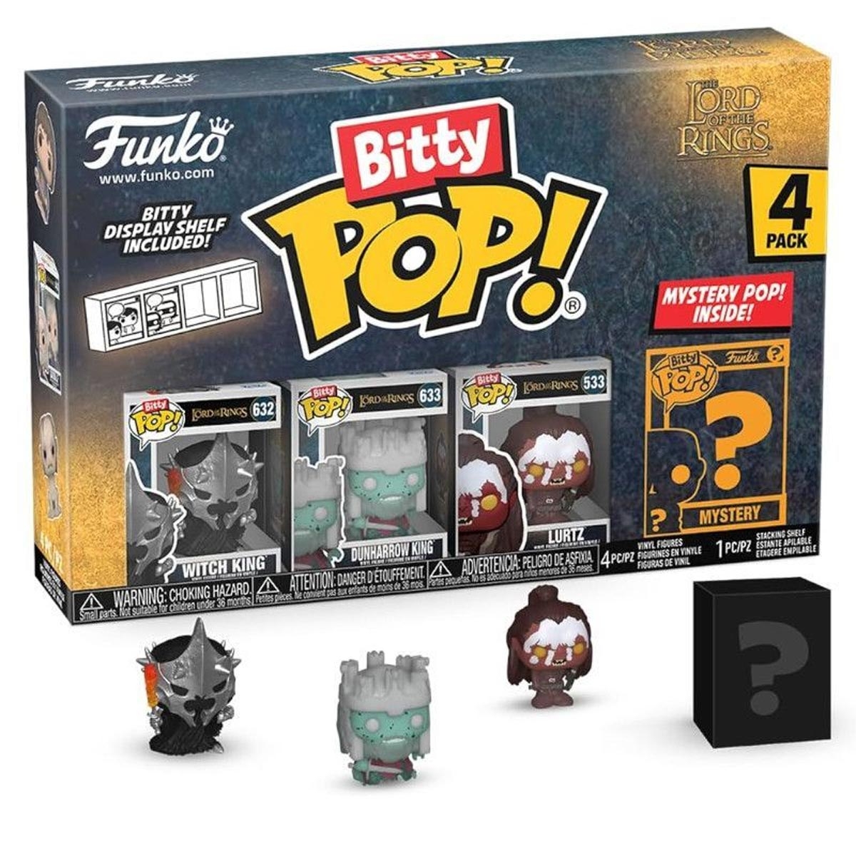 Bitty Pop 4 Pack Lord Of...