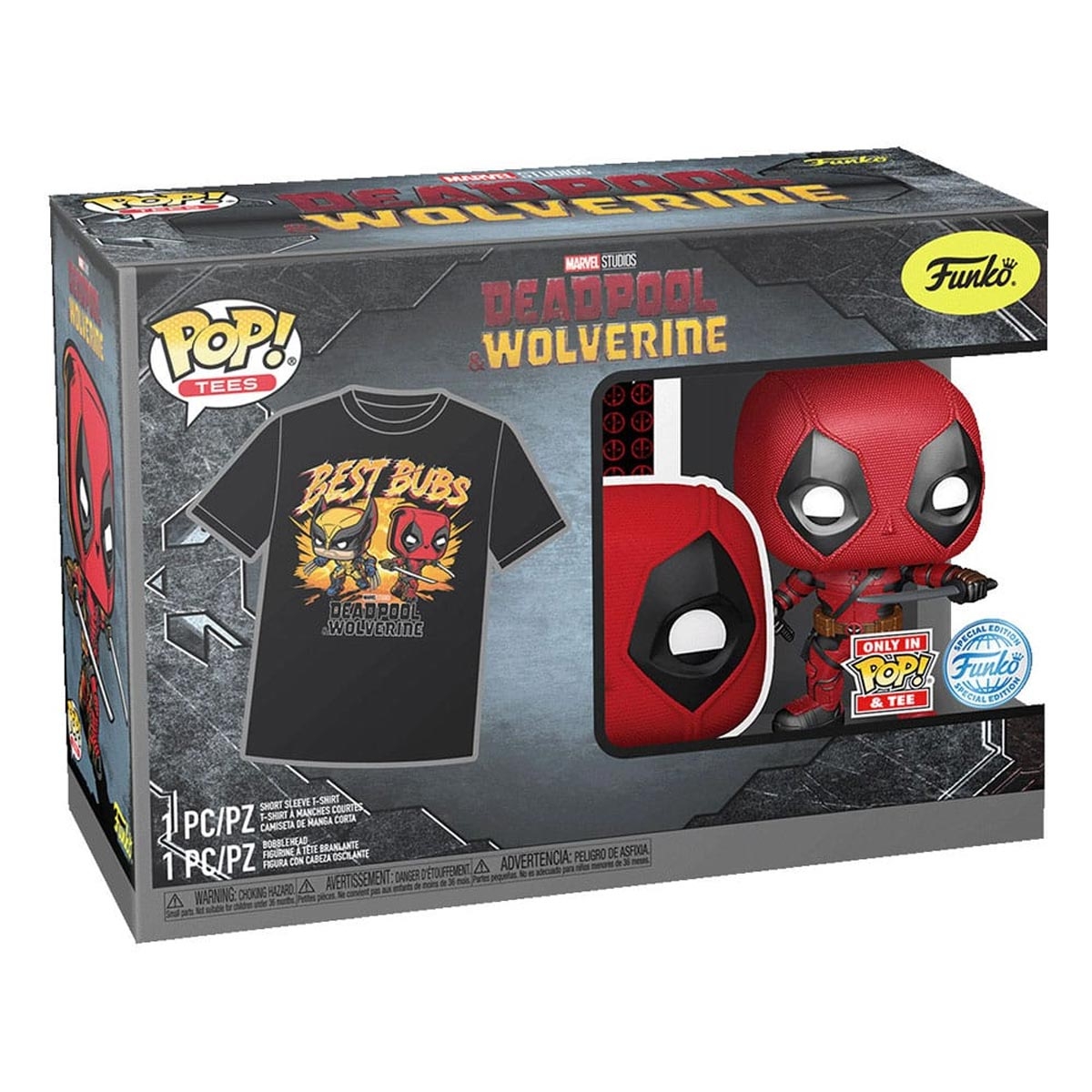 Funko Pop Tee Box Deadpool...