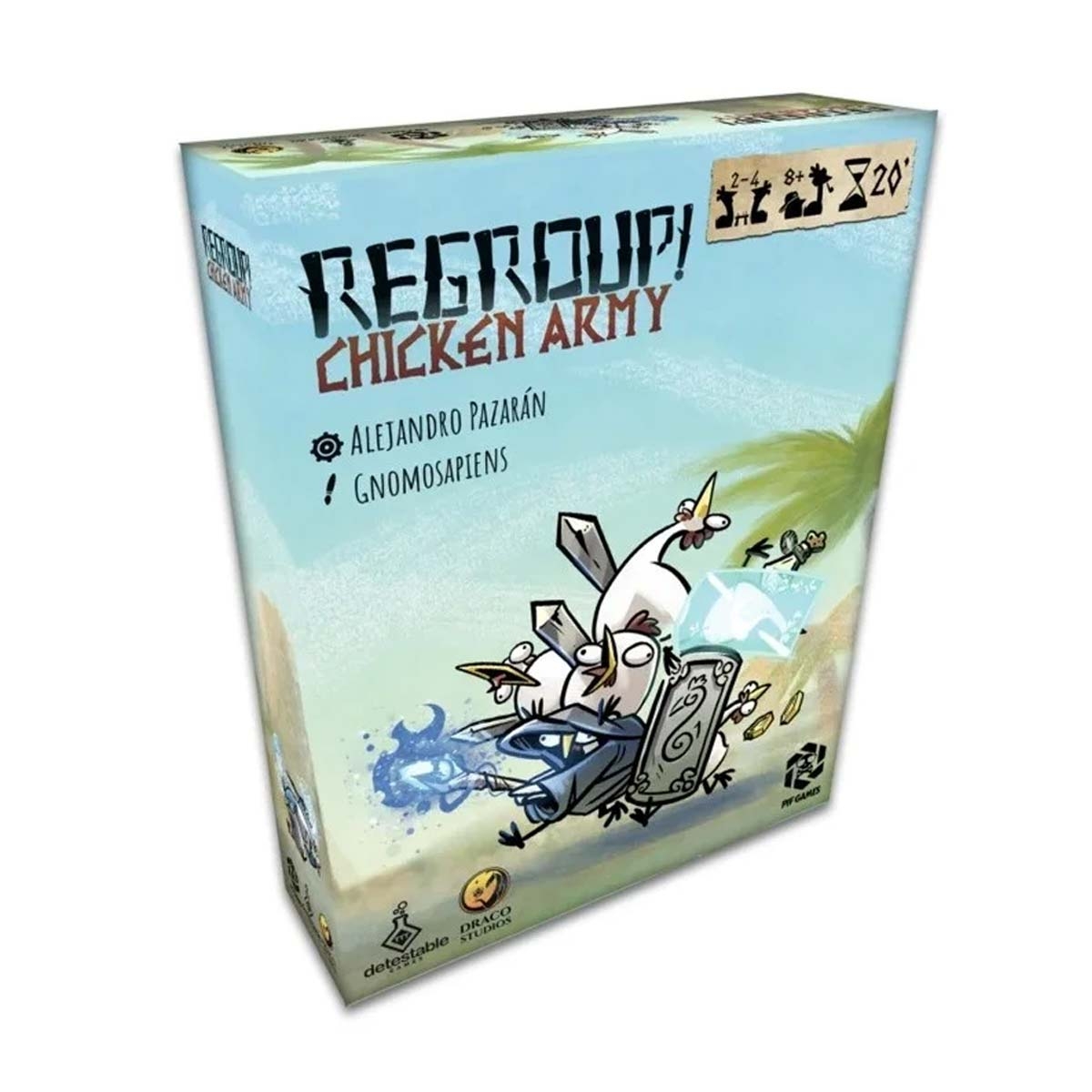 Regroup! Chicken Army...