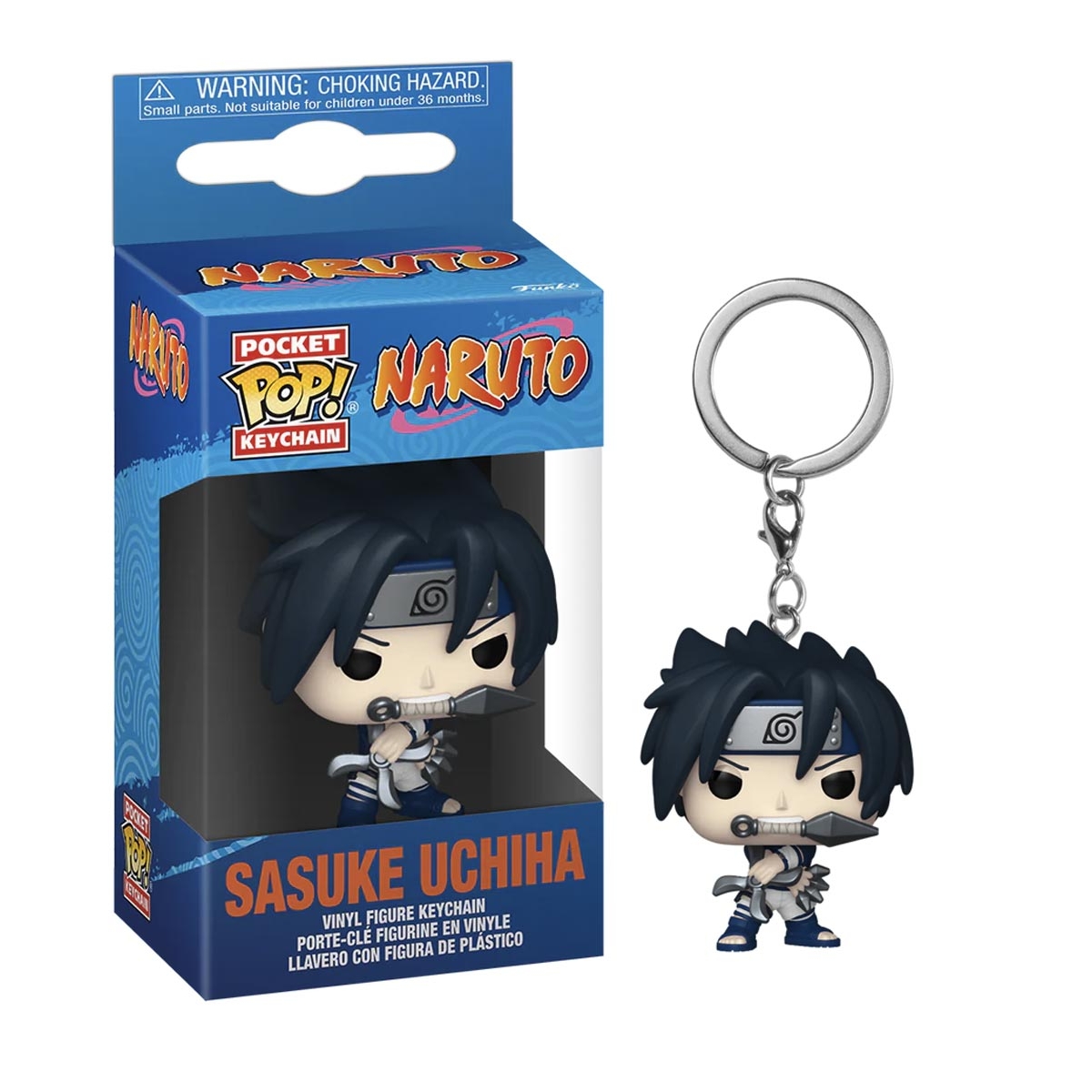 Pocket Pop Keychain Sasuke...