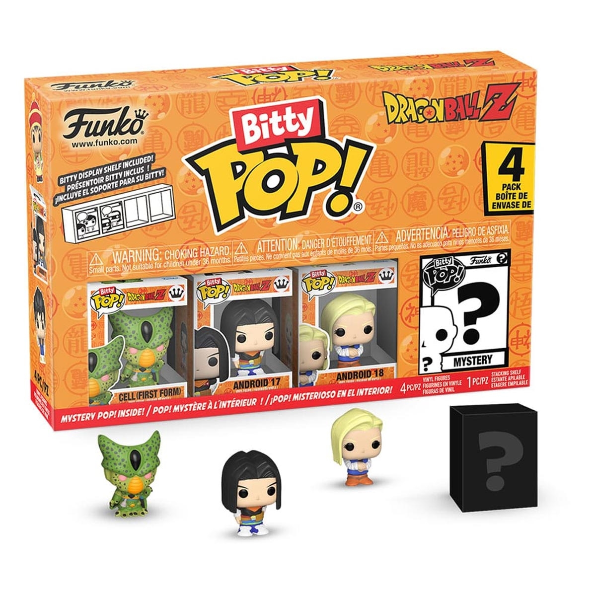 Bitty Pop 4 Pack Dragon Ball Z